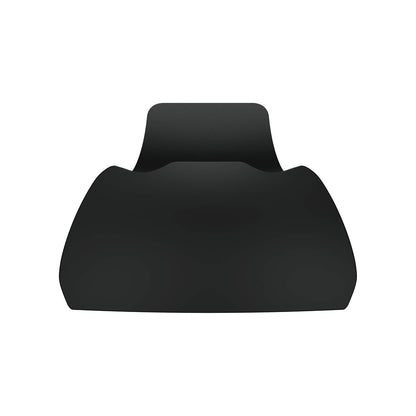 Solid Black Controller Display Stand for Ps5, Gamepad Accessories Desk Holder for Ps5 Controller with Rubber Pads