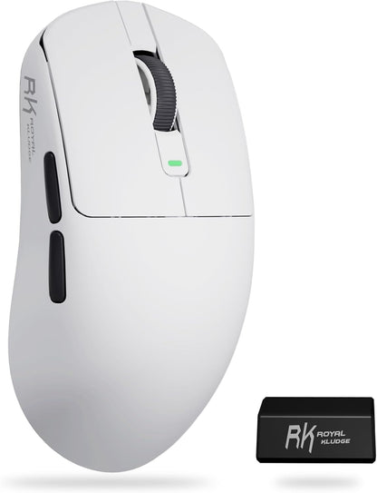 M3 Wireless Gaming Mouse with 47G Ultra-Lightweight, White