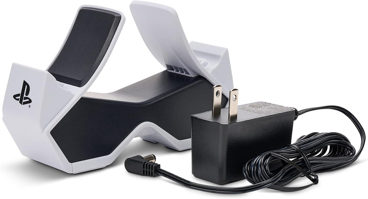 Twin Charging Station for Dualsense Wireless Controllers, Dualsense Controller Charging, Charge, Sony Playstation, PS5, Officially Licensed - Playstation 5
