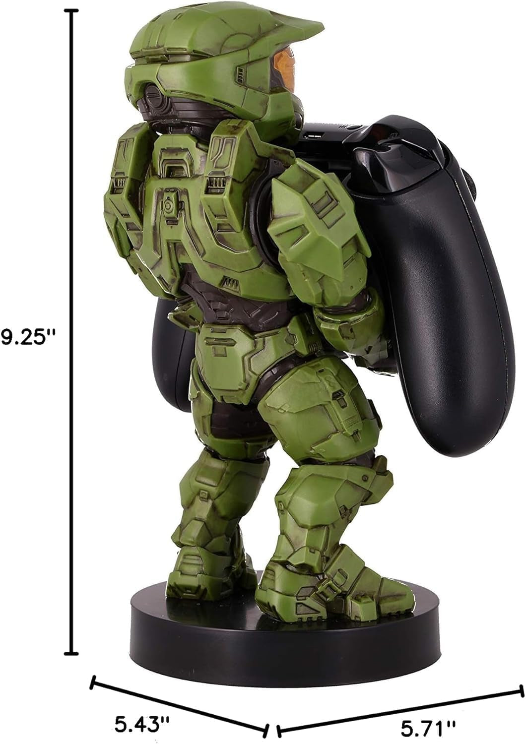: Halo: Master Chief - Mobile Phone & Gaming Controller Holder, Device Stand, Cable Guys, Xbox Licensed Figure, Green