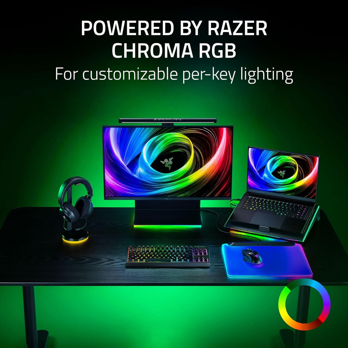 Razer Blackwidow V4 TKL Wireless Gaming Keyboard, Orange Switches | Hot Swappable, Wireless & Bluetooth, Multi-Function Roller & Control Buttons, Chroma RGB, Long Battery Life, Hyperspeed