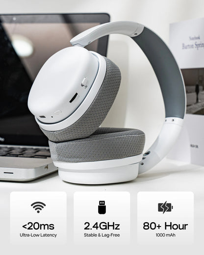 G7 Pro Wired/Bluetooth/2.4Ghz Wireless Gaming Headphone 7.1 Surround Sound with Noise Canceling Mic for Ps4/Ps5/Pc/Switch