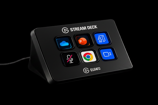 Nexus | Stream Deck Mini, 6 Customizable LCD Macro Keys | Compatible with Zoom, Teams, Office, Adobe Apps and More, Drag-And-Drop Setup, Multi-Action Sequencing, Works Mac and PC