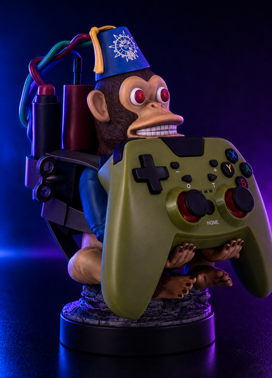Nexus |  Call of Duty: Monkeybomb - Original Mobile Phone & Gaming Controller Holder, Device Stand, Cable Guys, Licensed Figure