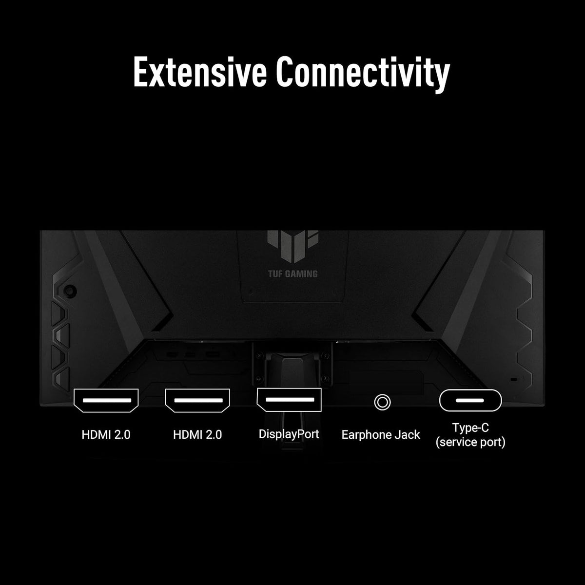 ASUS TUF Gaming 27” 1440P Monitor (VG27AQ5A) – QHD (2560 X 1440), 210Hz (OC), 0.3Ms, Fast IPS, Extreme Low Motion Blur Sync, Freesync Premium, Speakers, Displaywidget Center, Gaming AI, 3 Yr Warranty