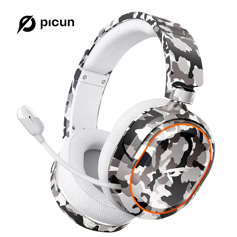 G2 Wireless Gaming Headset Bluetooth 2.4G Headphones 7.1 Surround 5Ms Low Latency ENC Mic for PC PS4 PS5 Phone Switch