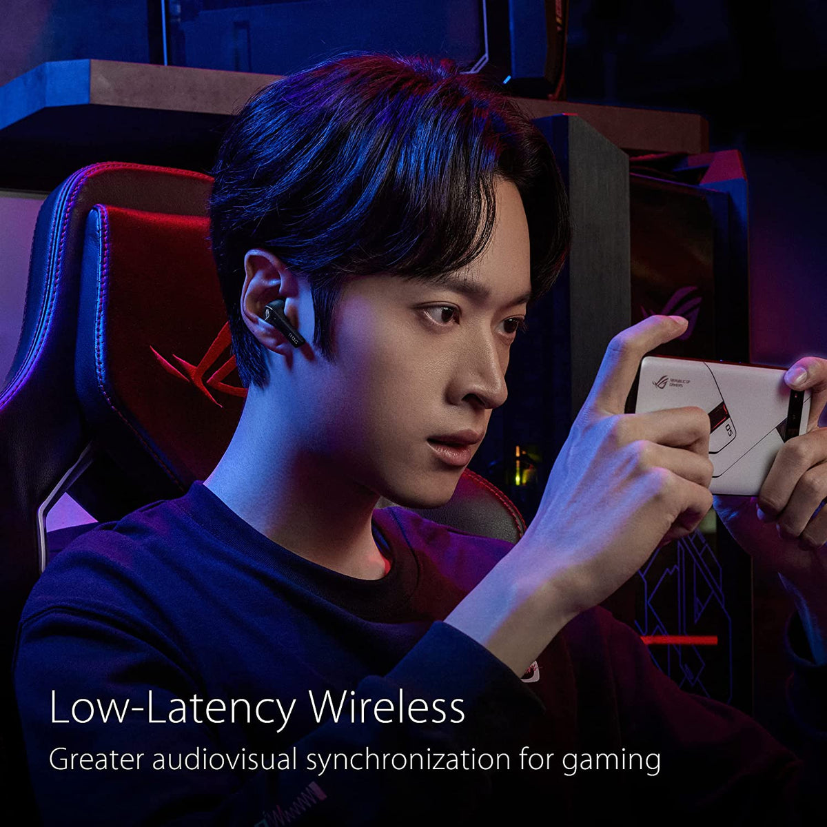 ASUS ROG Gladius III Wireless Gaming Mouse and ROG Cetra Gaming Earbuds Bundle