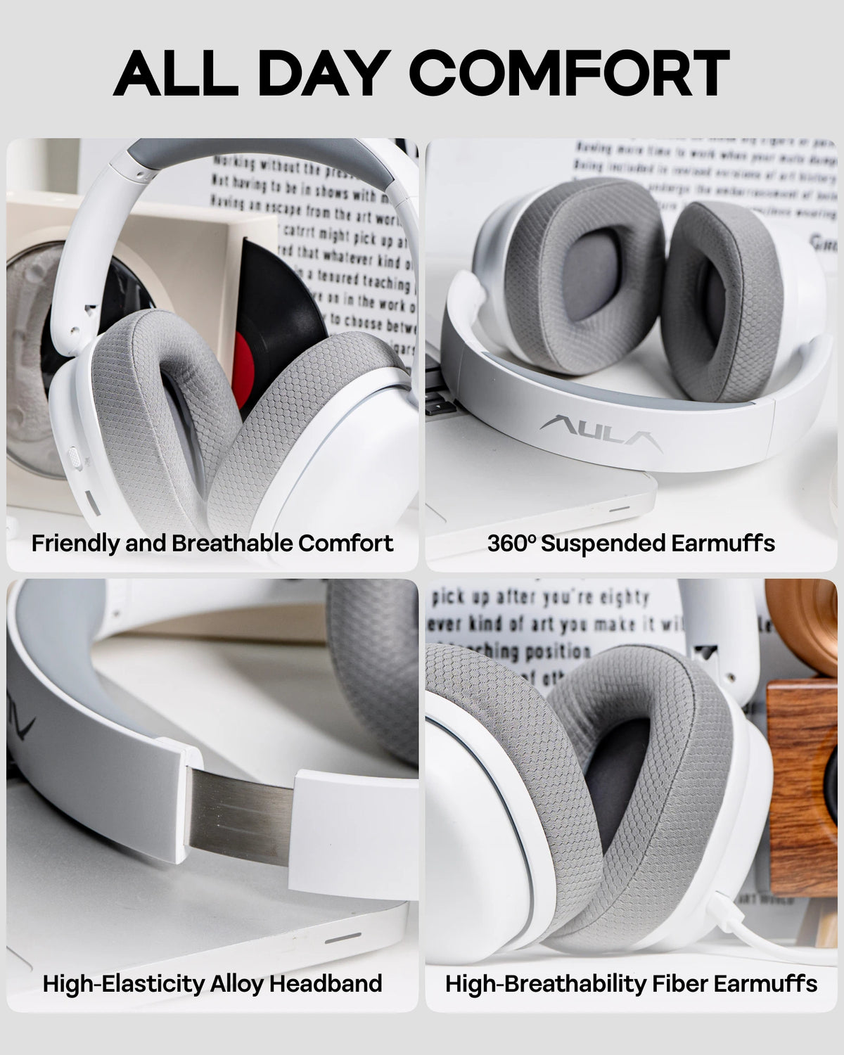 G7 Pro Wired/Bluetooth/2.4Ghz Wireless Gaming Headphone 7.1 Surround Sound with Noise Canceling Mic for Ps4/Ps5/Pc/Switch